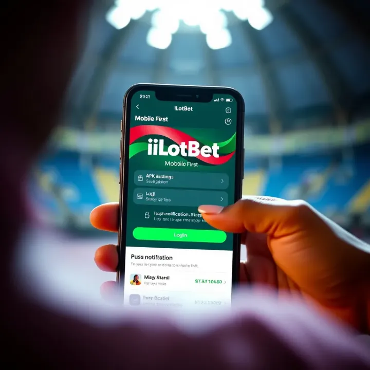 Screenshot displaying the registration form on the iLotBet betting platform