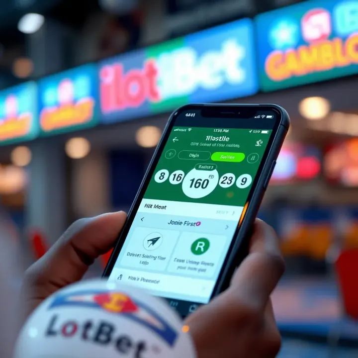 User filling out registration form on Ilotbet online betting platform in Nigeria