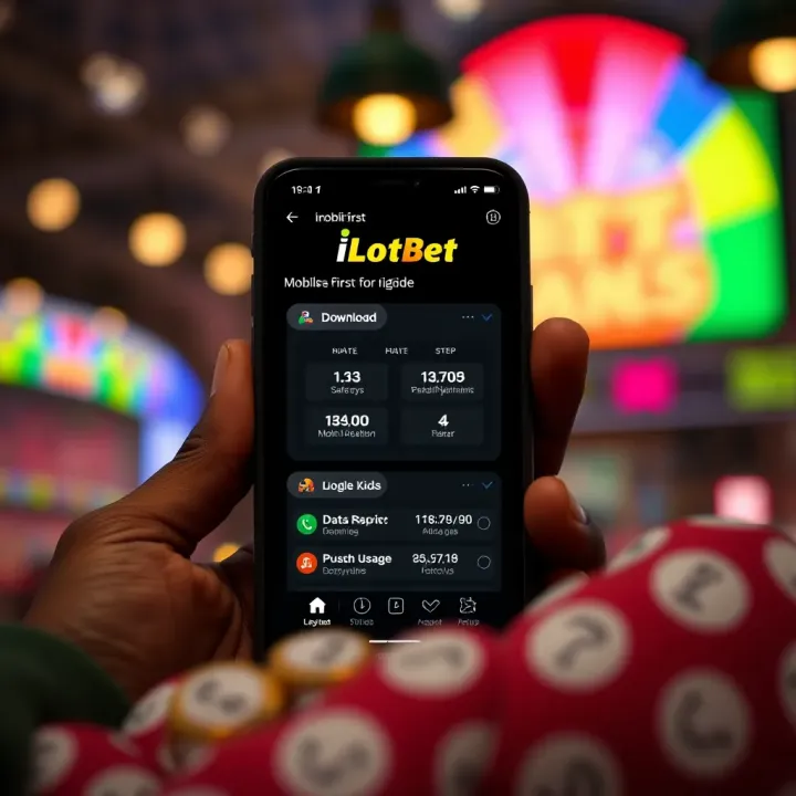 Secure online payment transaction on mobile device via Ilotbet app