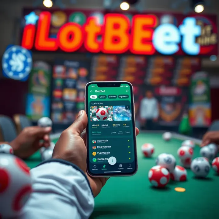 Illustration of a smartphone displaying betting options with promotional offers