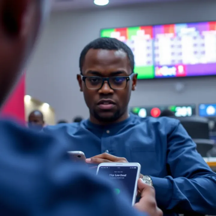 Mobile phone displaying Ilotbet betting interface with Nigerian Naira currency