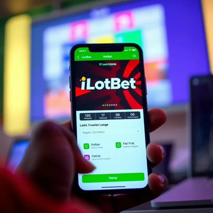 Dashboard interface of IlotBet Nigeria displaying sports betting options and account balance