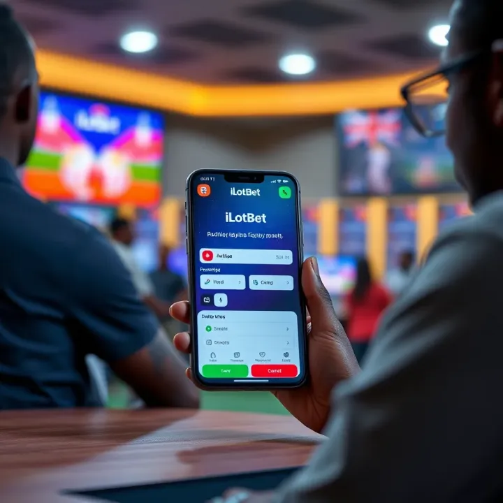 Digital interface displaying table tennis betting options on Ilotbet platform in Nigeria