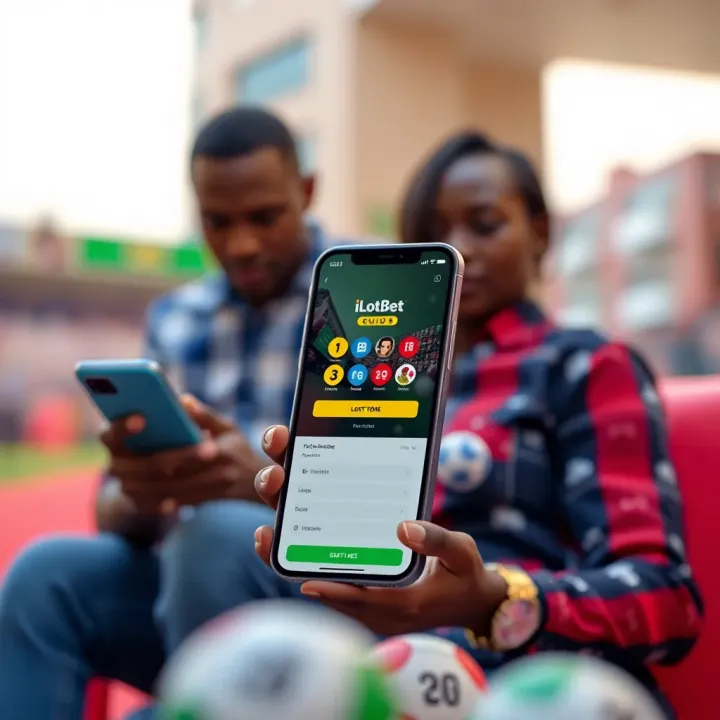 Digital interface showing financial transactions on Ilotbet platform