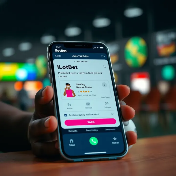 Illustration showing the Ilotbet welcome bonus details with betting icons and Nigerian currency