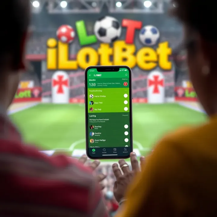 Secure login screen with padlock icon on Nigerian betting platform Ilotbet